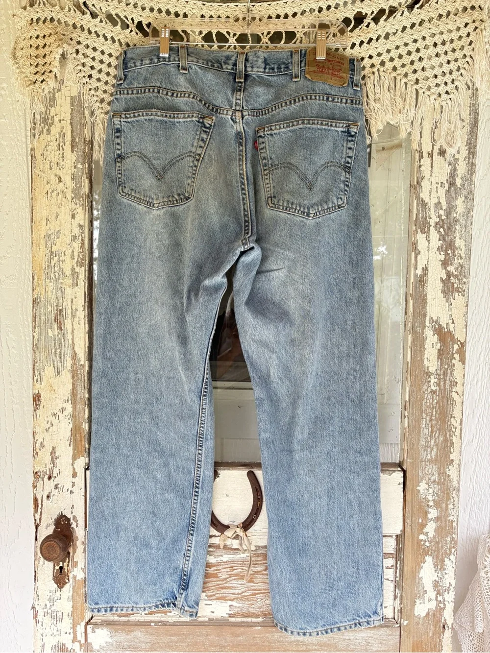 505 Levi’s 38x29 work jeans USED